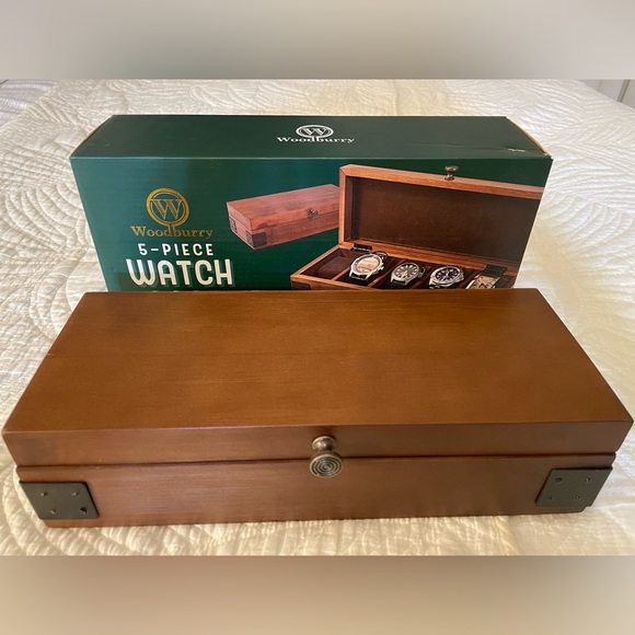 Woodbury Accessories Woodbury 5piece Watch Case Poshmark